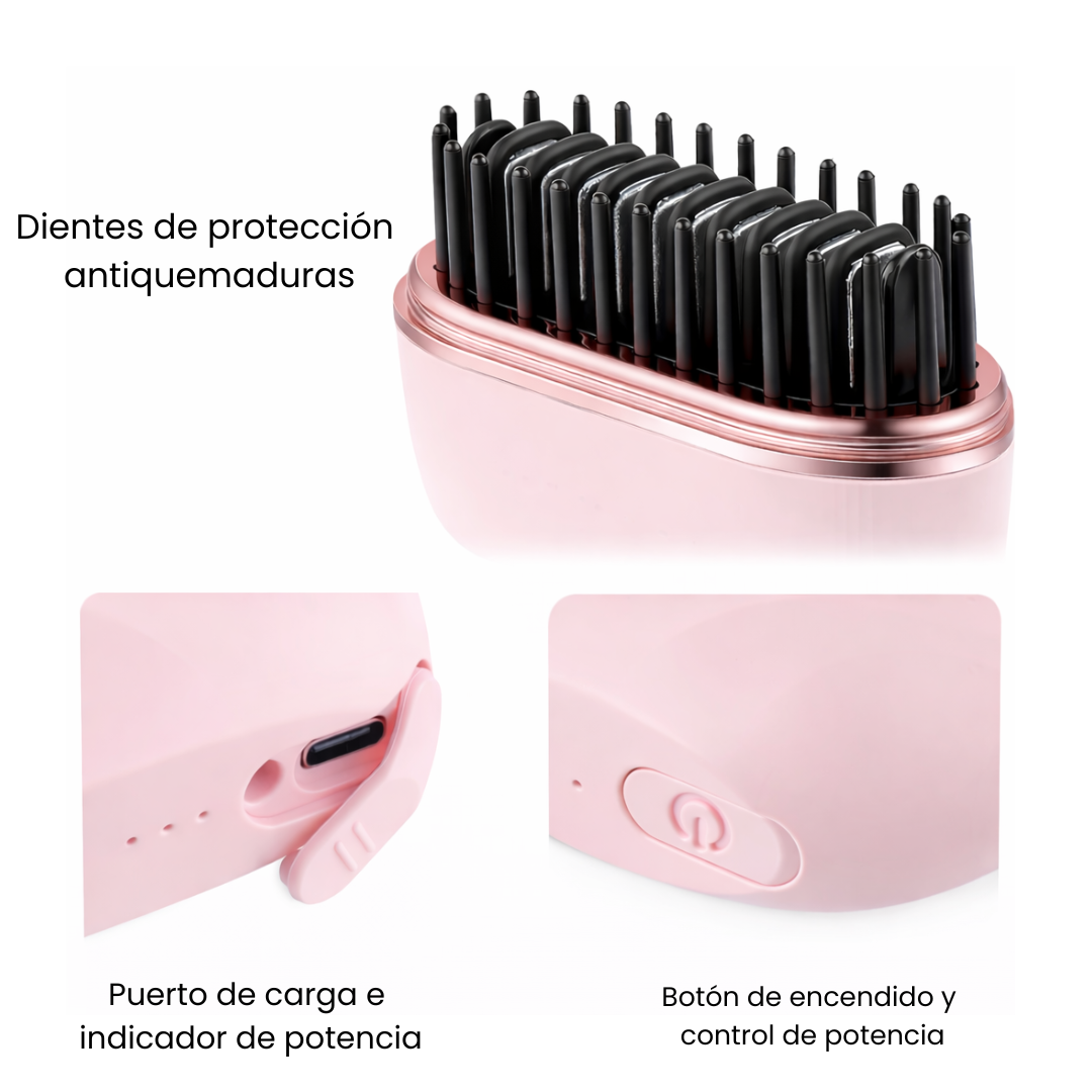 Peine Antifrizz Compacto - Aira FrizzGo