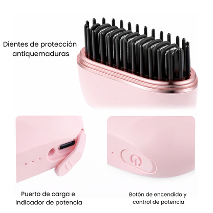 Peine Antifrizz Compacto - Aira FrizzGo